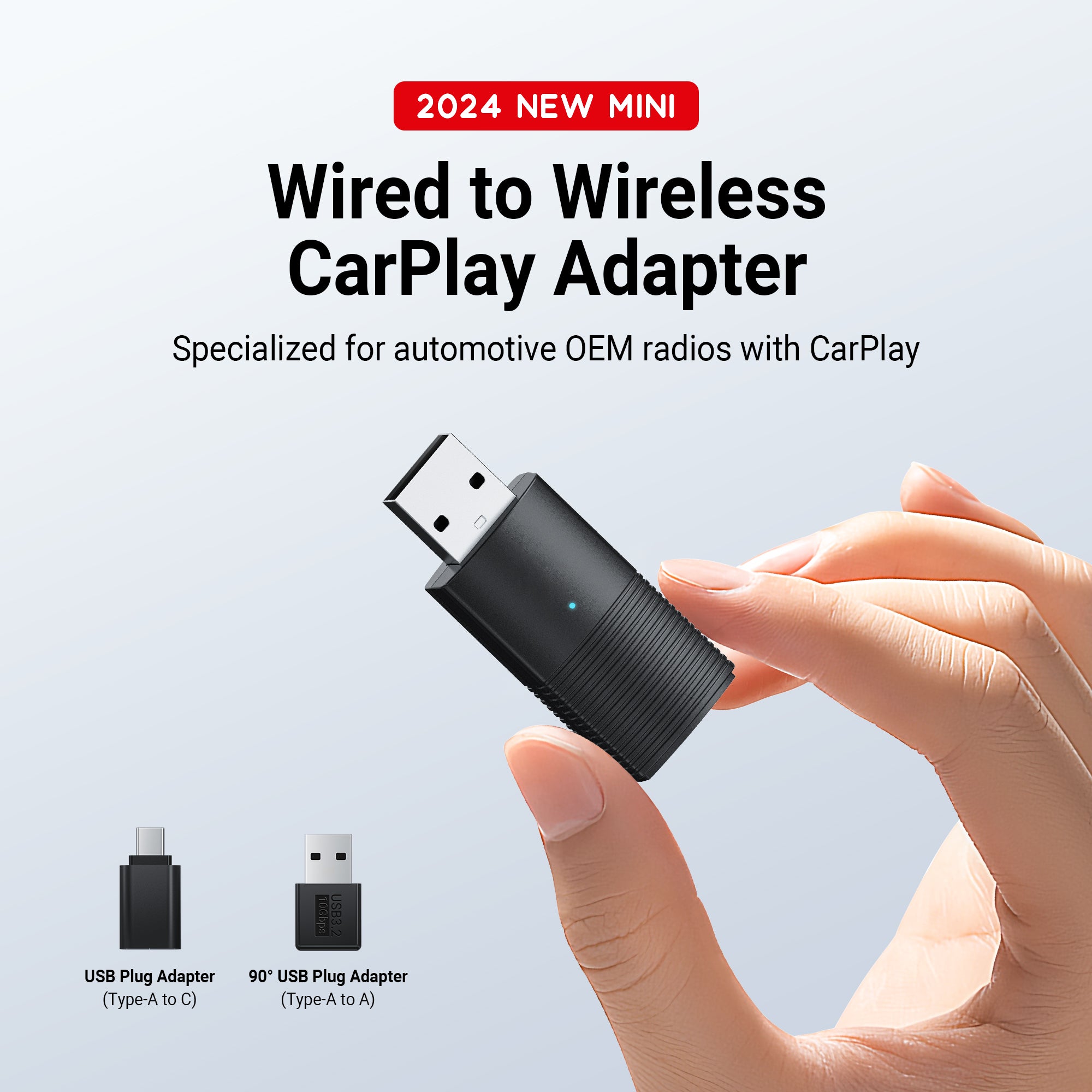 ⌛TK-Last 5-Hour Flash Sale!🔥Mini Wireless CarPlay Adapter