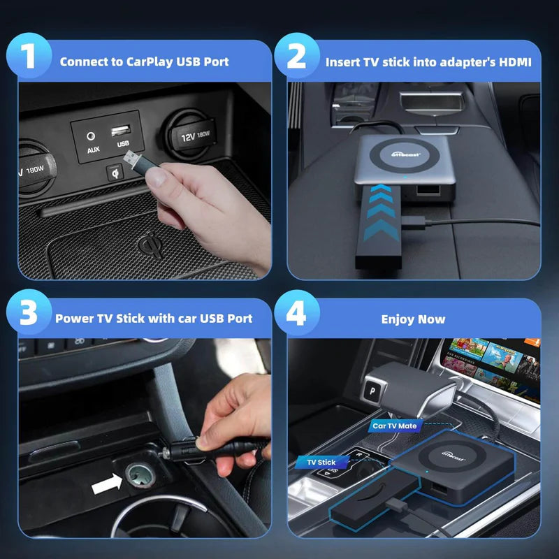 ⌛TK Oferta Especial de Hoy🔥Car TV Mate Pro- Adaptador Multimedia HDMI y CarPlay Inalámbrico