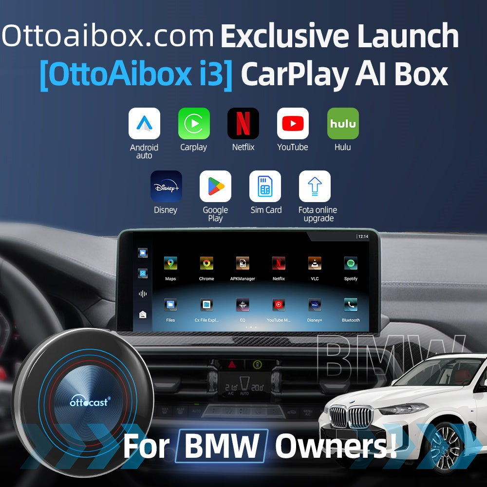 ⌛Today's Special🔥POttoAibox i3 BMW CarPlay AI Box