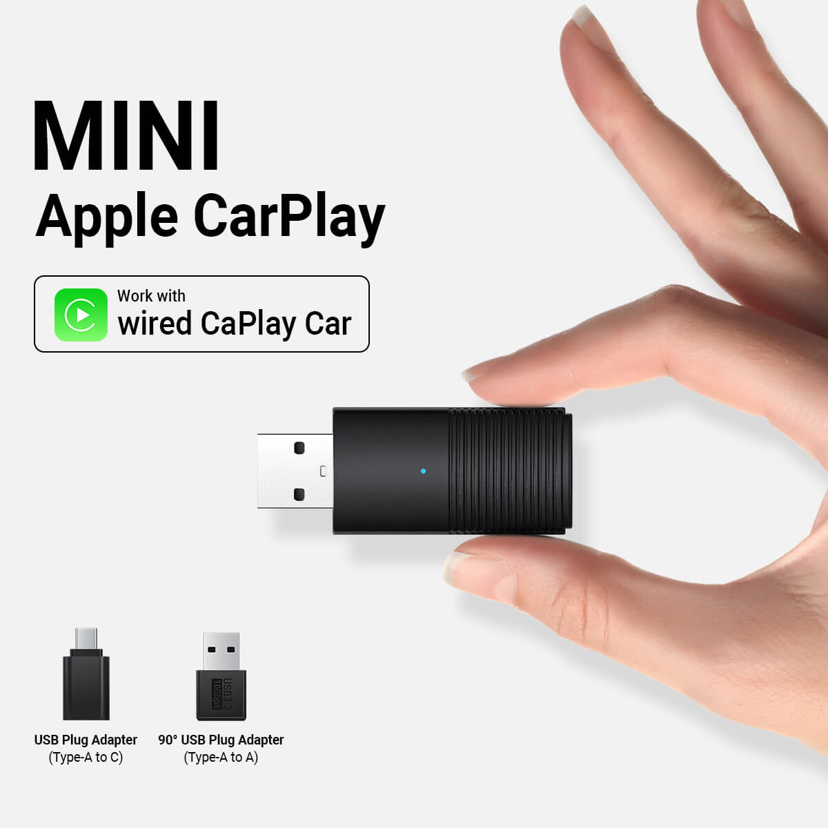 ⌛Last 5-Hour Flash Sale!🔥Mini Wireless CarPlay Adapter